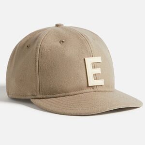 Essentials x New Era Wool Trucker Cap Tan